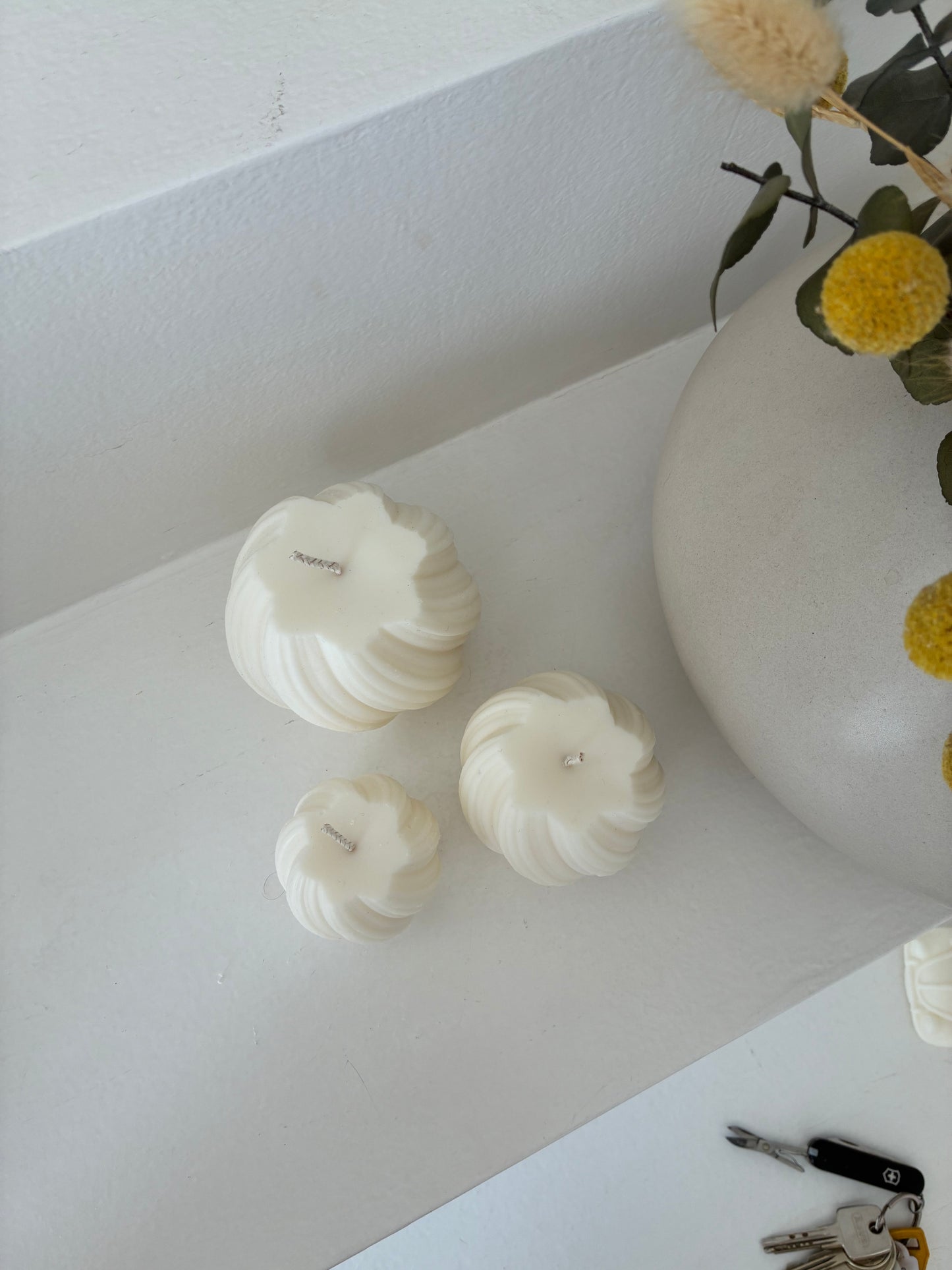 Swirl Kerzen