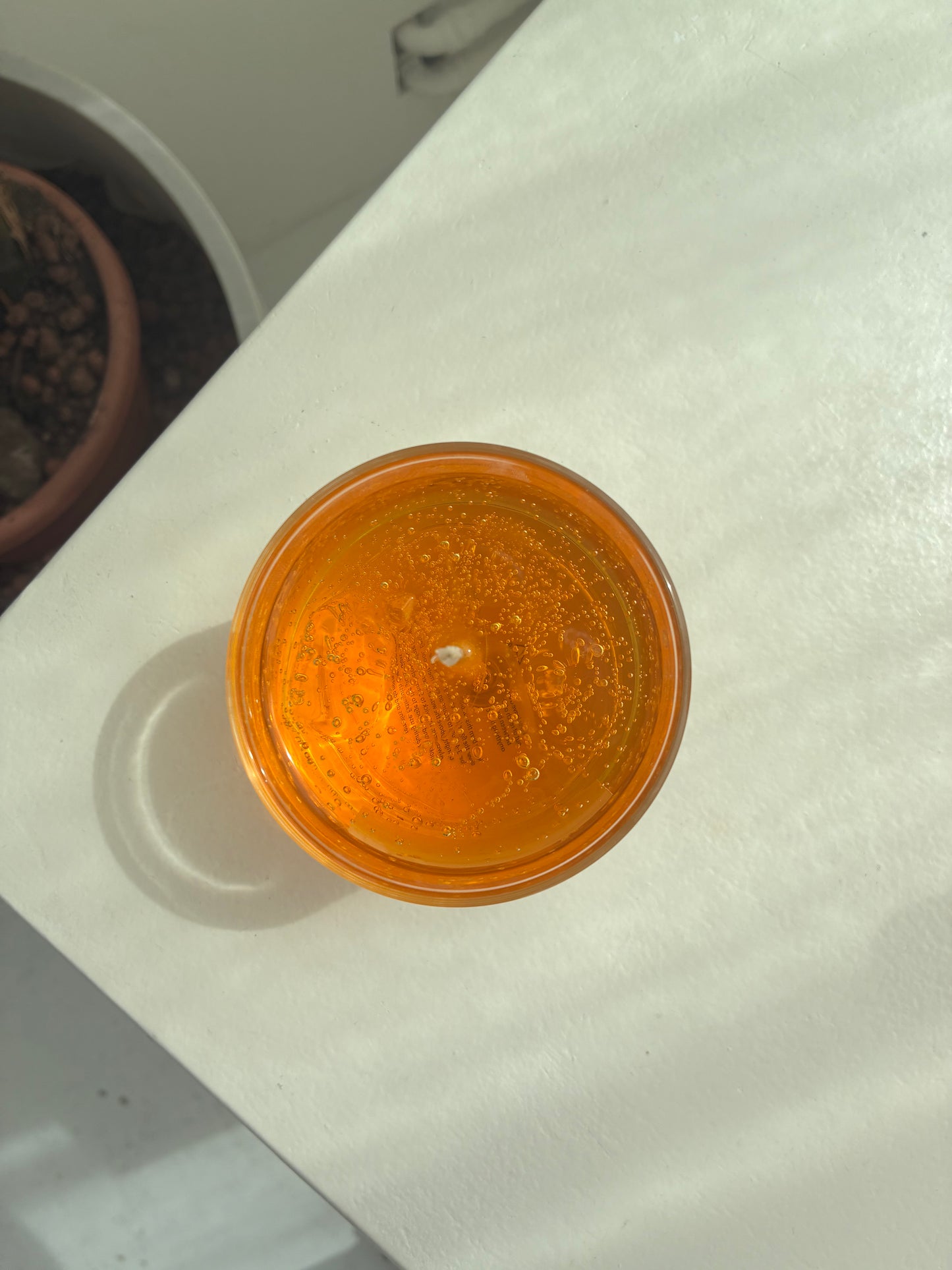 Aperol Spritz Kerze