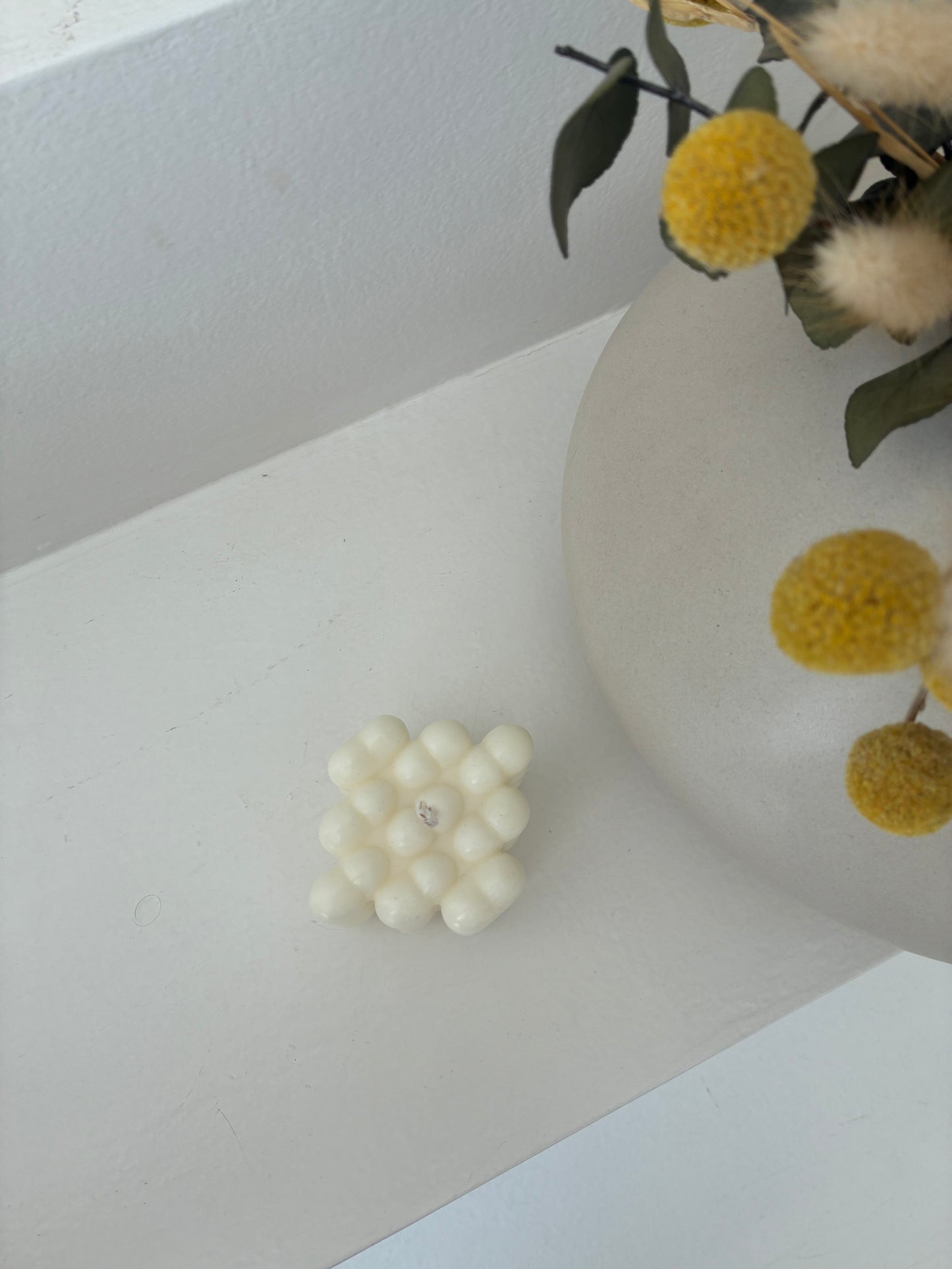 Herz Bubble Kerze