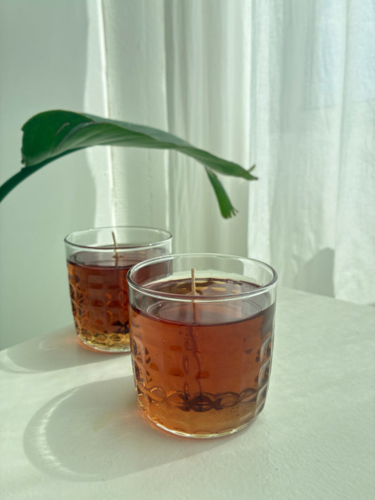 Whisky Kerze