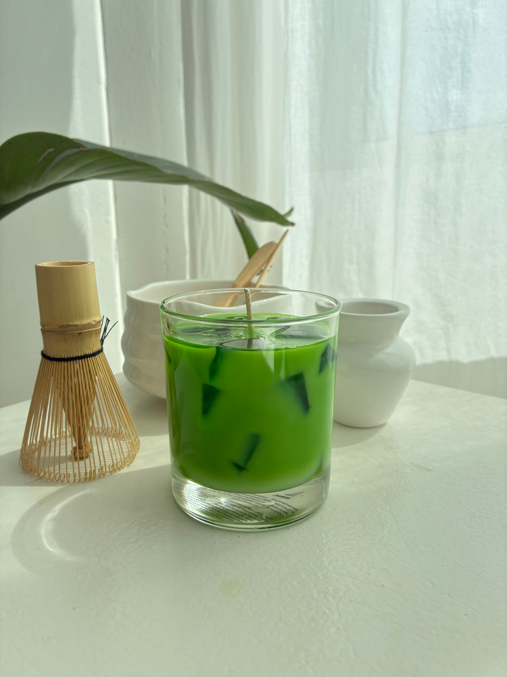Matcha Latte Kerze