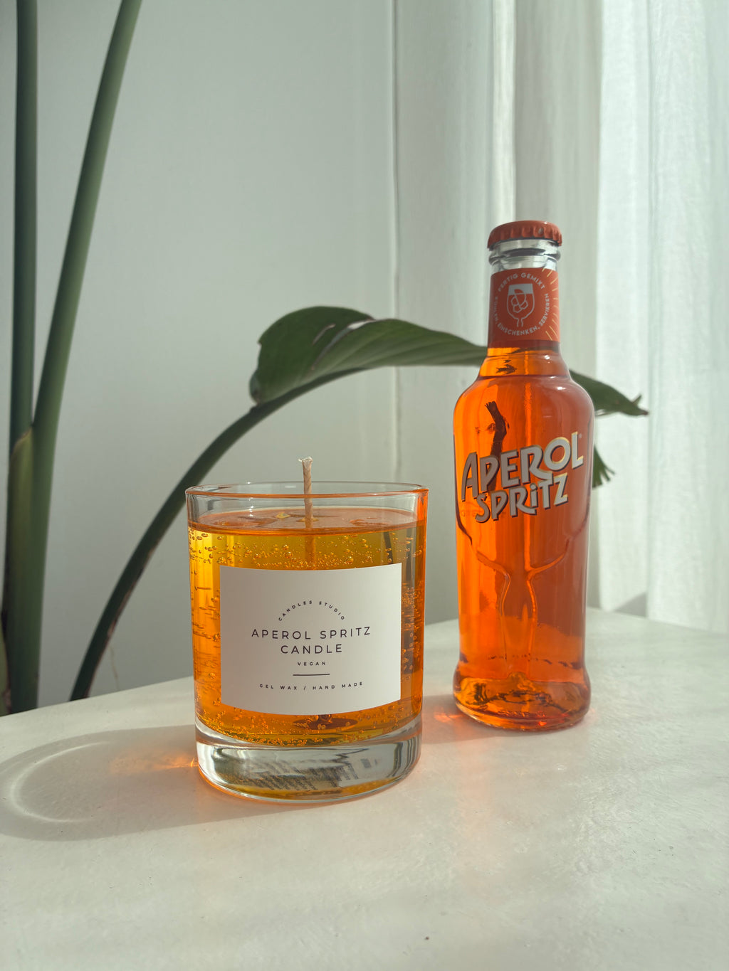Aperol Spritz Kerze