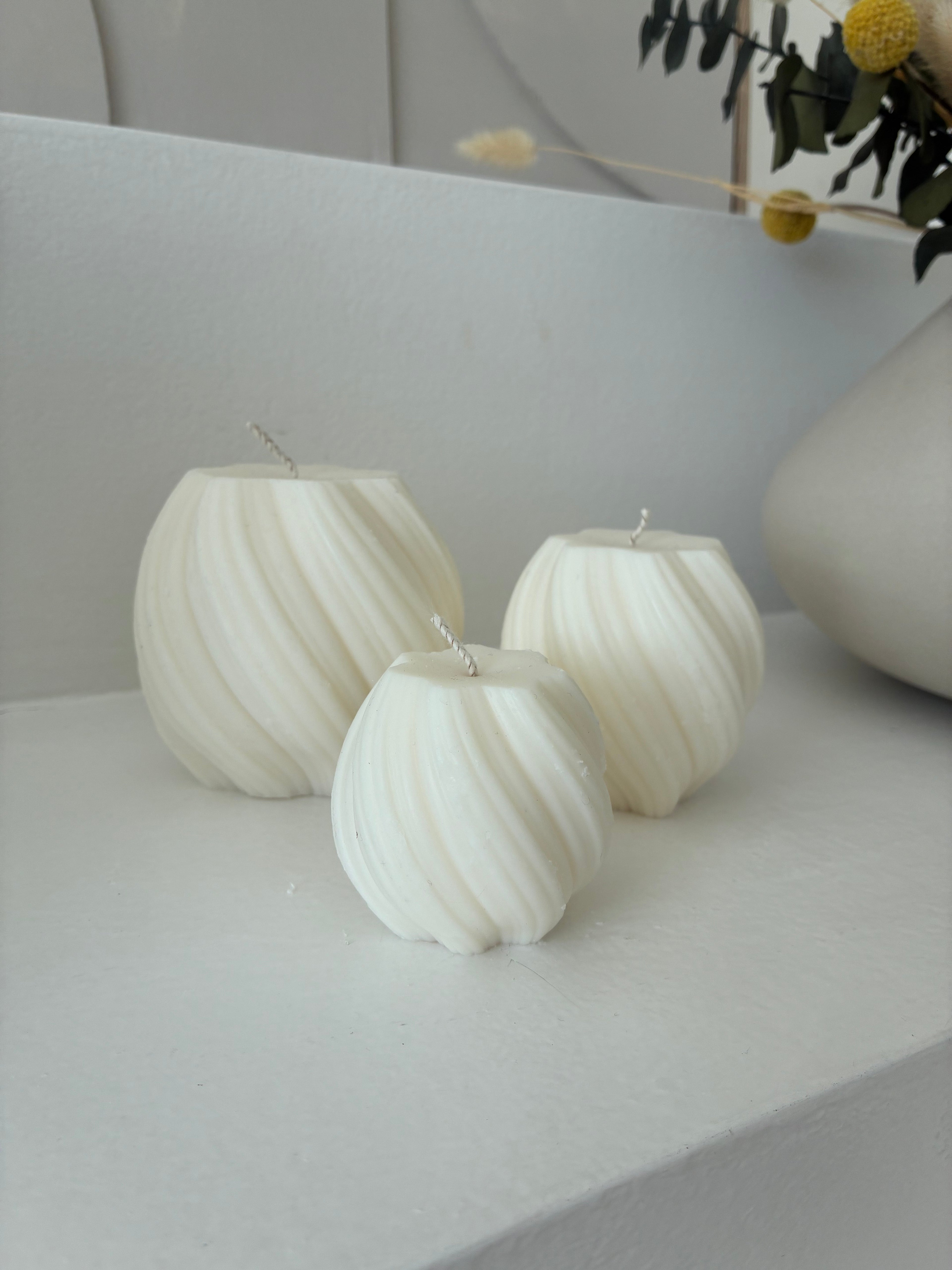 Swirl Kerzen