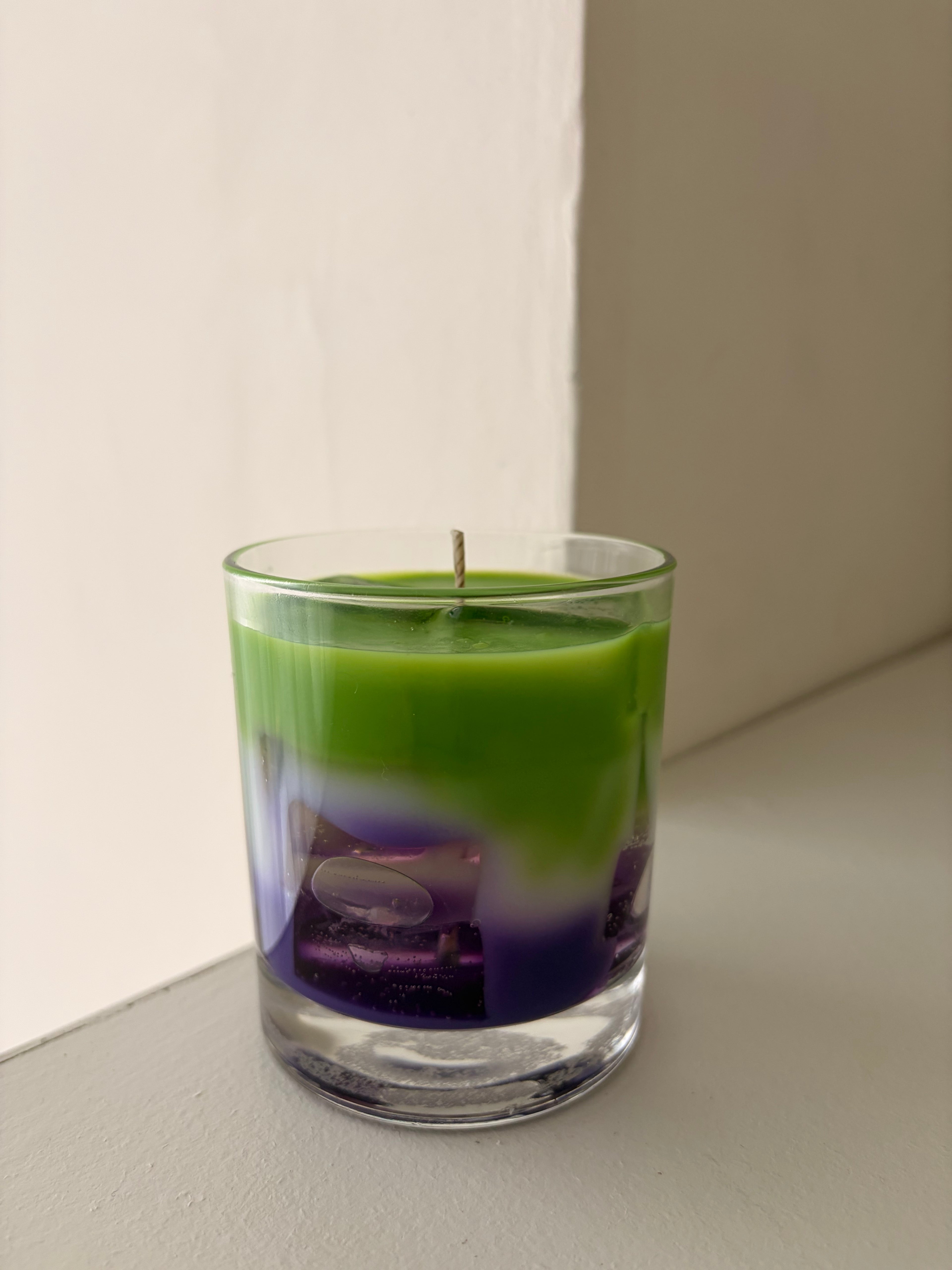 Iced Lavendel Matcha Latte Kerze