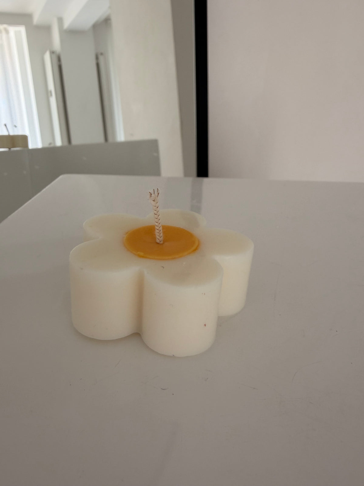 Blumen Kerze