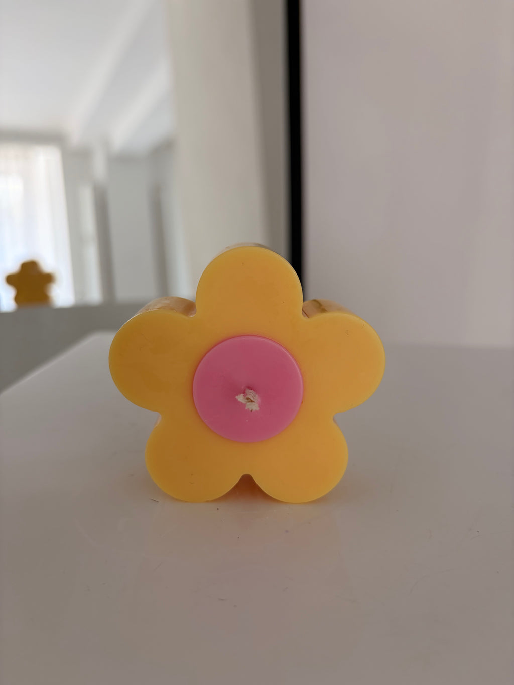 Blumen Kerze