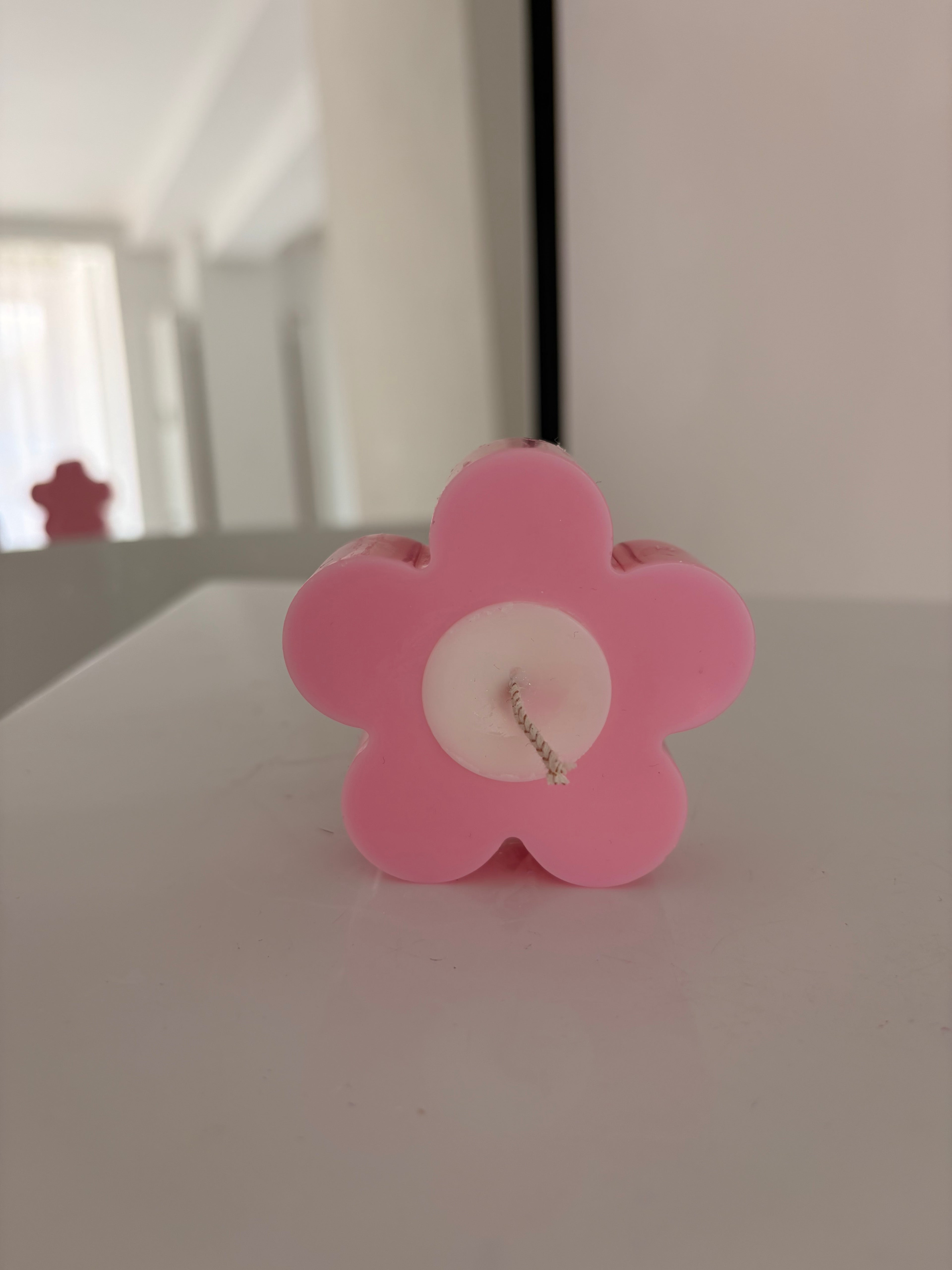 Blumen Kerze