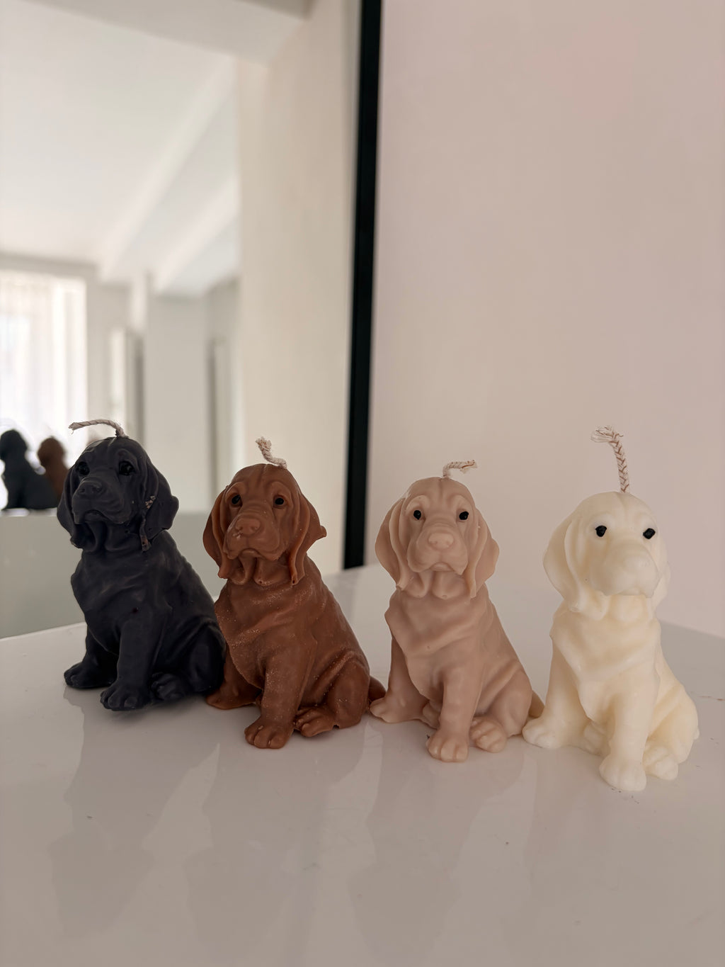 Kleine Labrador Kerze