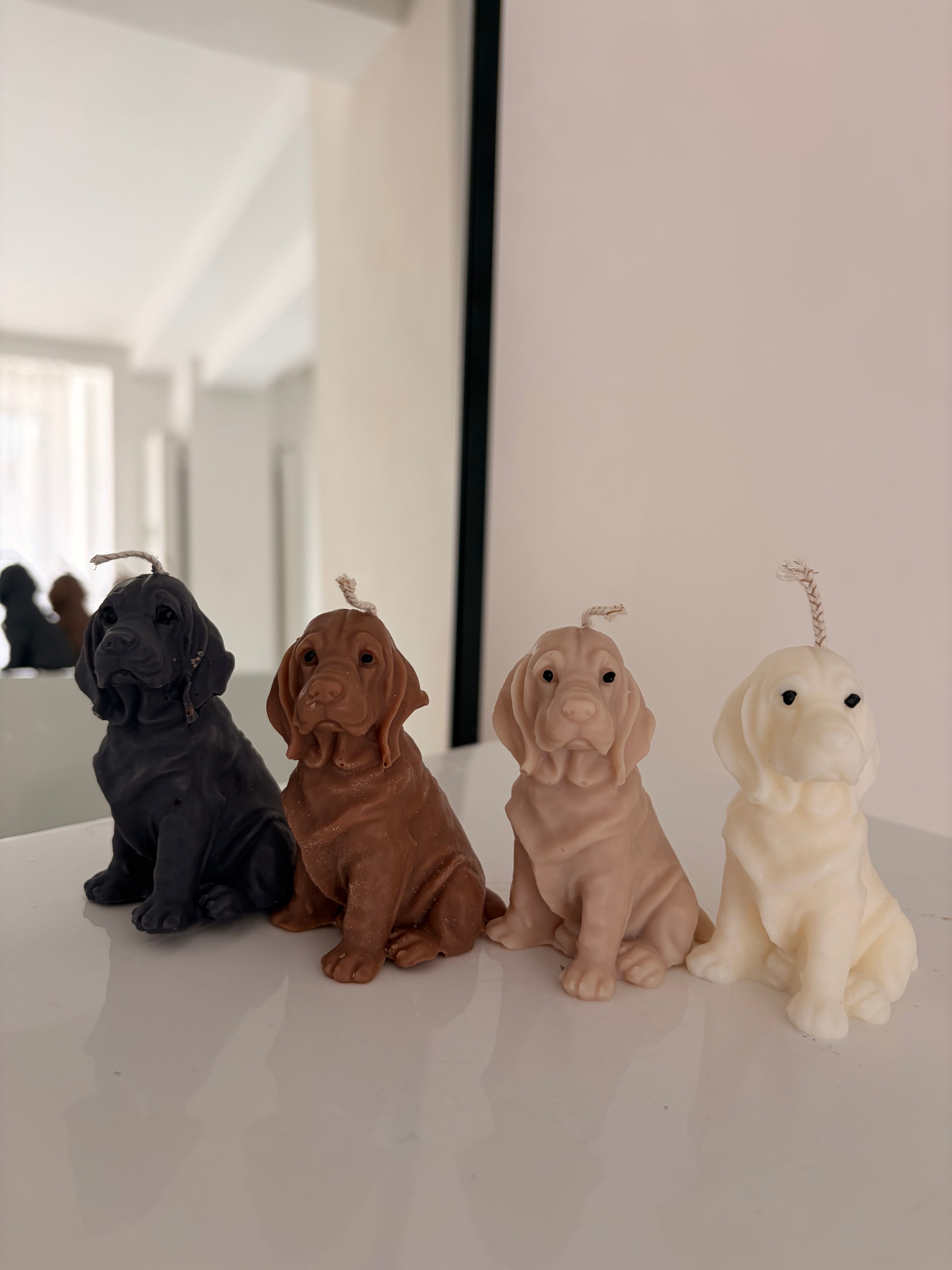 Kleine Labrador Kerze