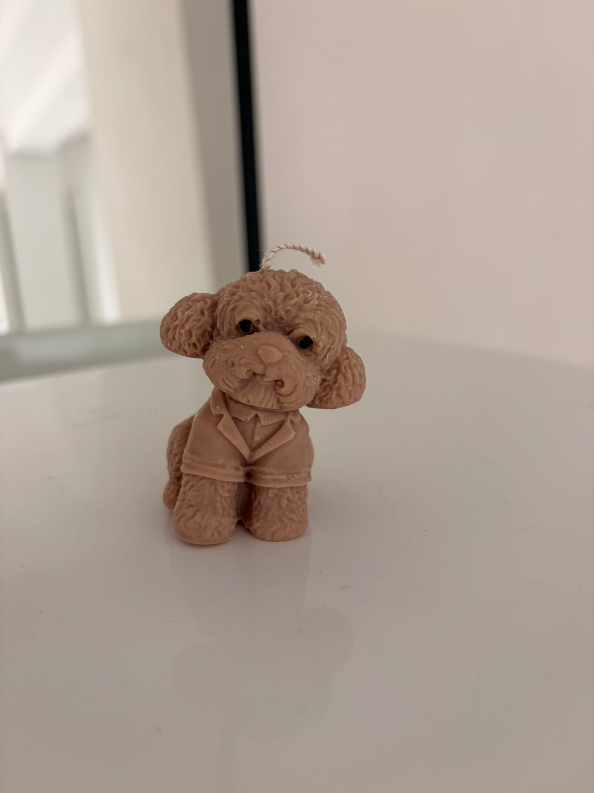 Kleine Pudel Kerze