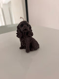 Kleine Cocker-Spaniel Kerze