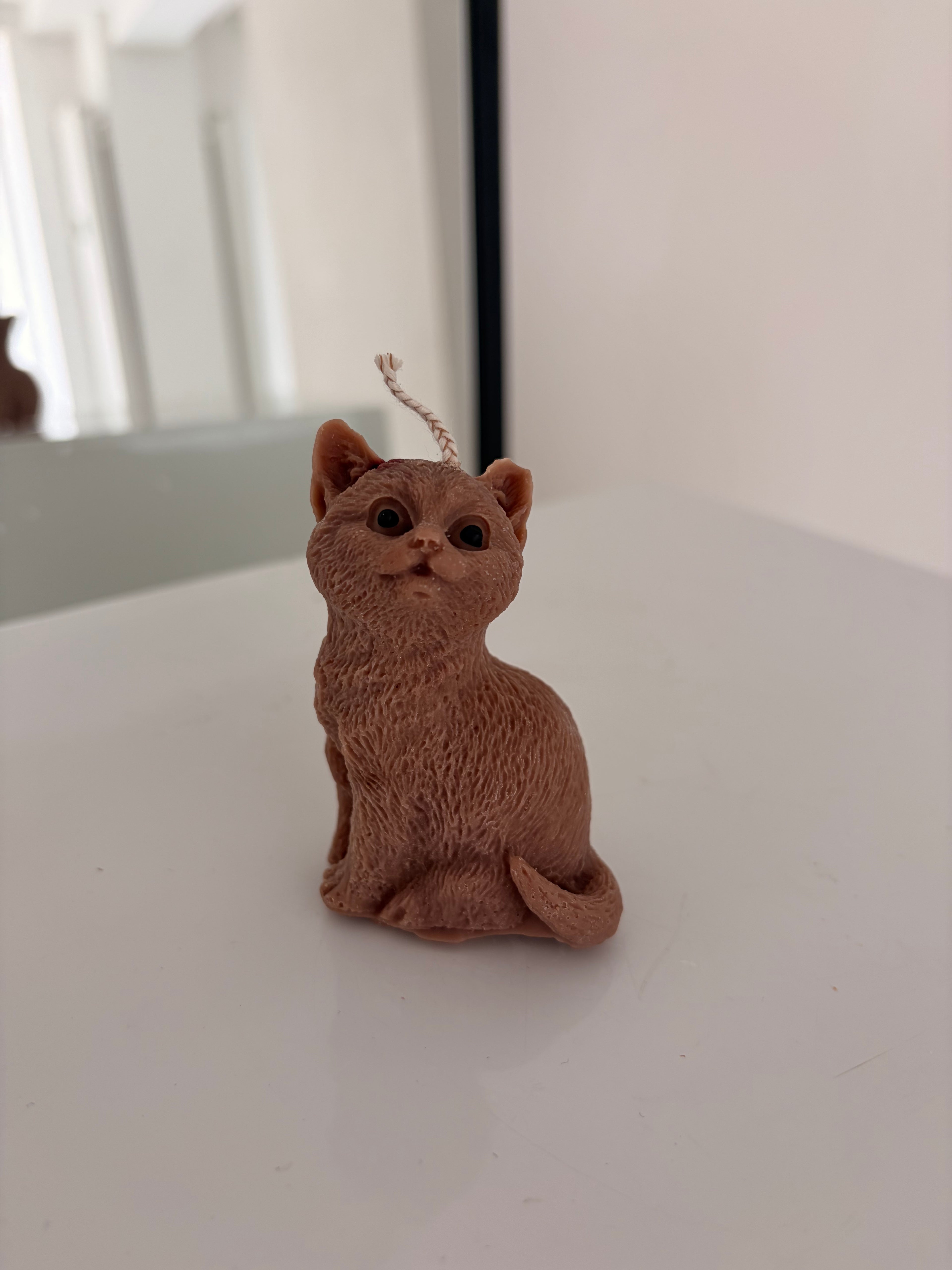 Kleine Katzen Kerze
