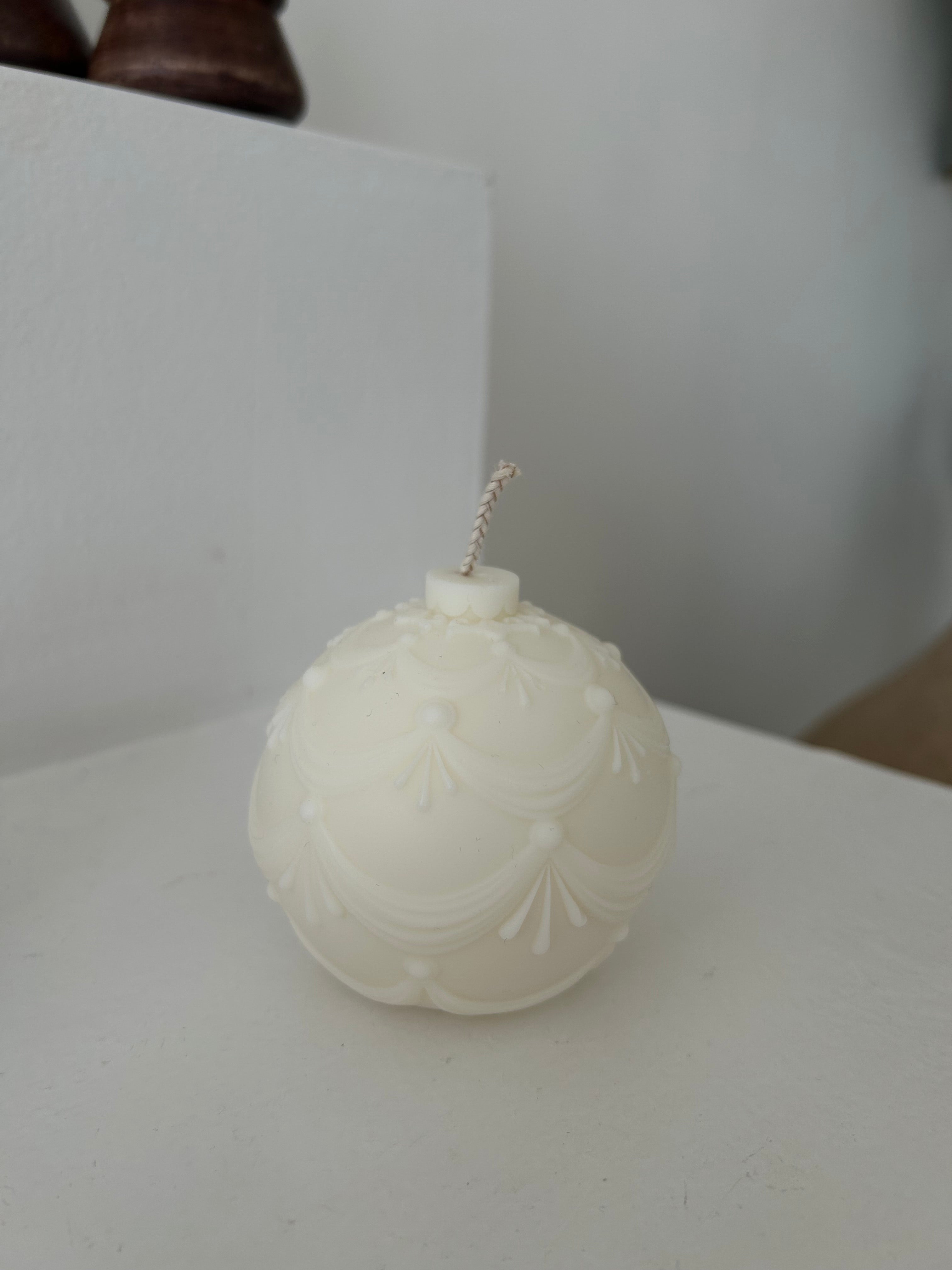 Christbaumkugel Kerze