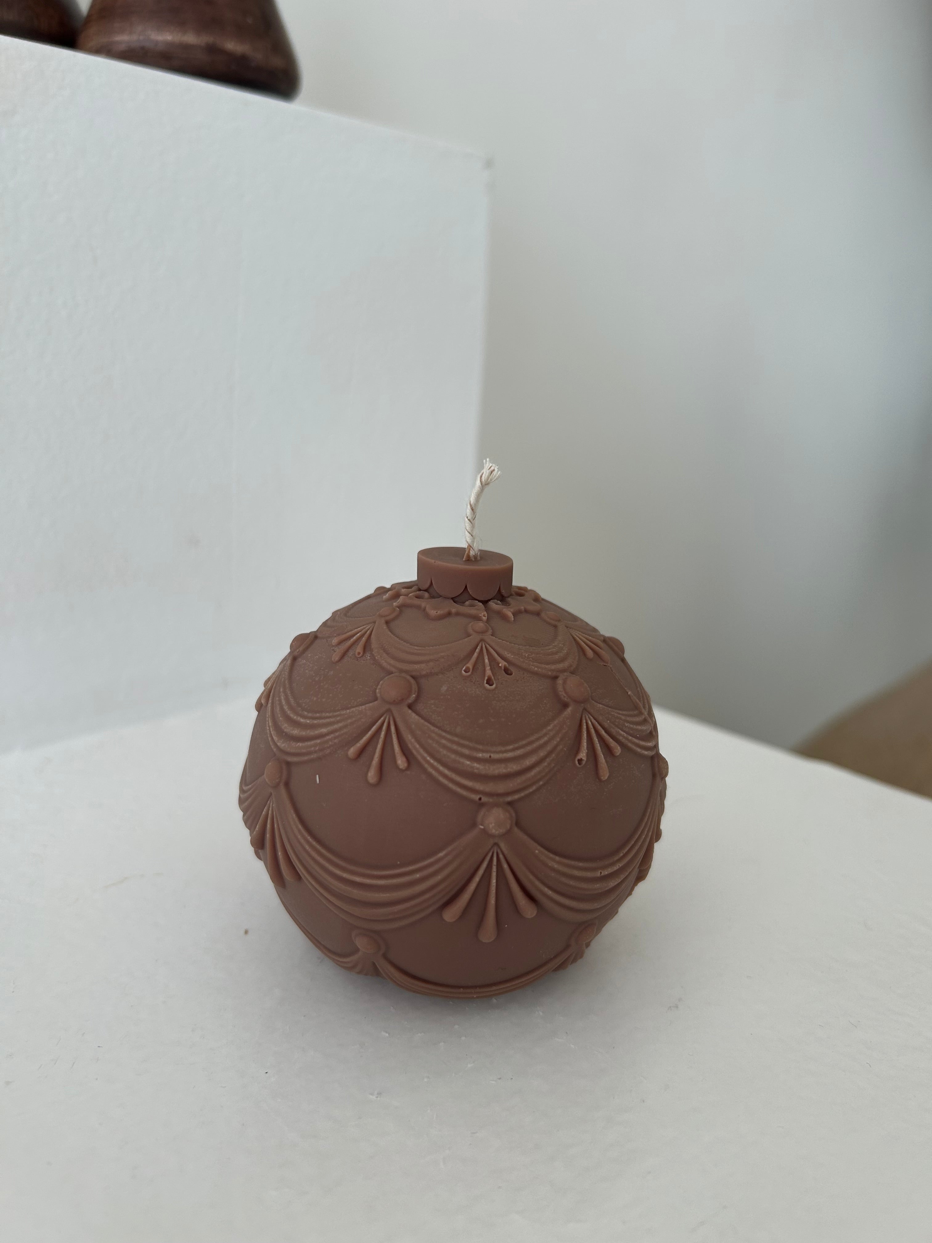 Christbaumkugel Kerze