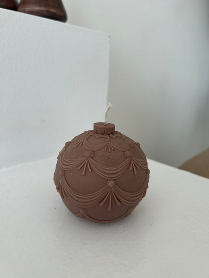 Christbaumkugel Kerze