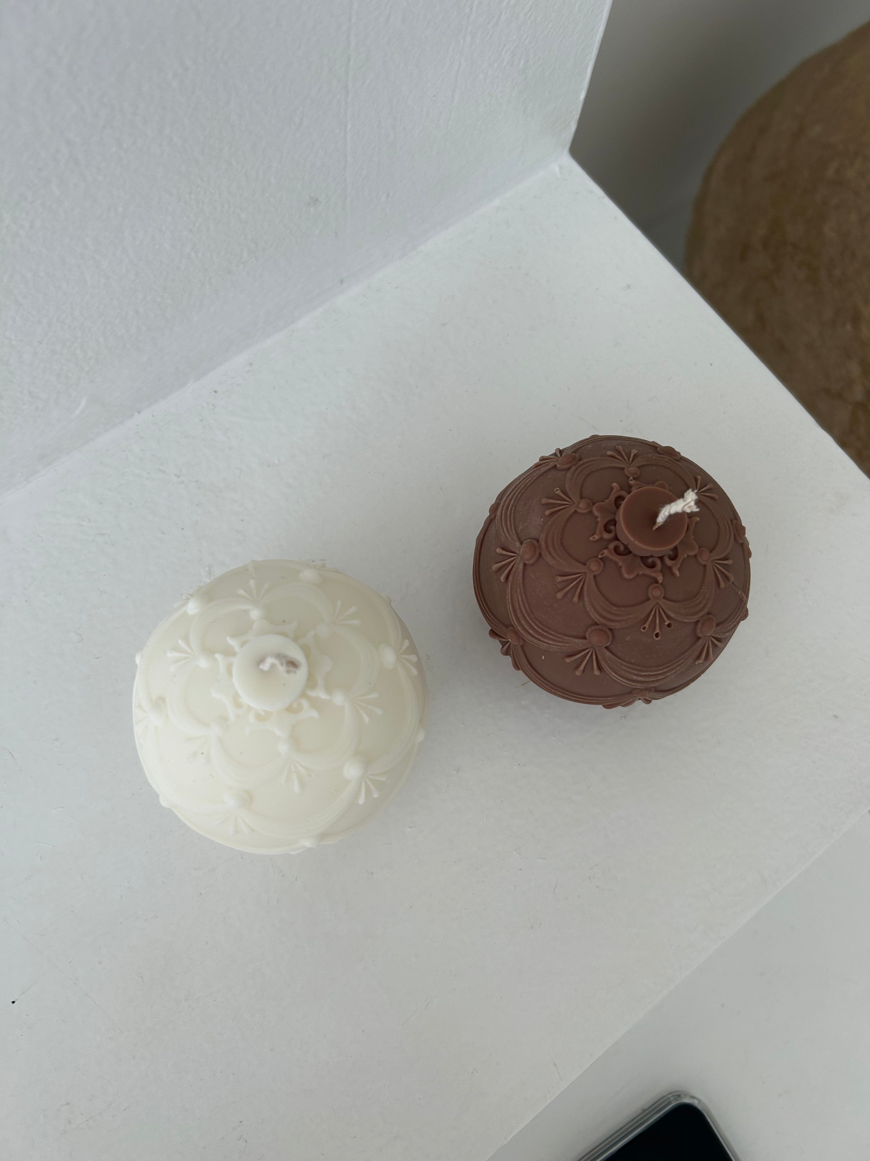 Christbaumkugel Kerze