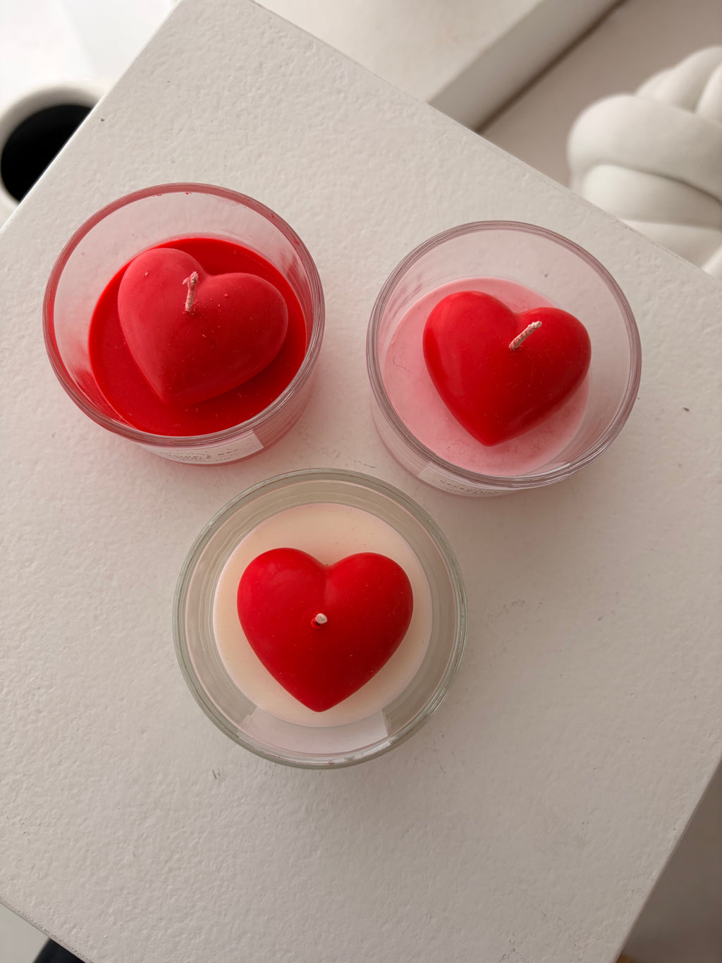Valentinstags Kerze